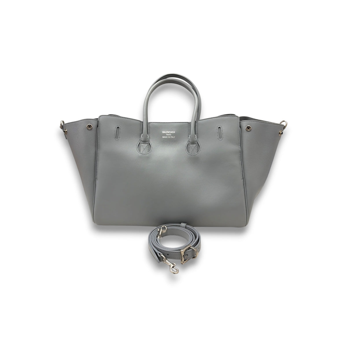 BALENCIAGA 2WAY Bag Bel Air 835689 Gray 1142. K67. 5212 Rank (AB)