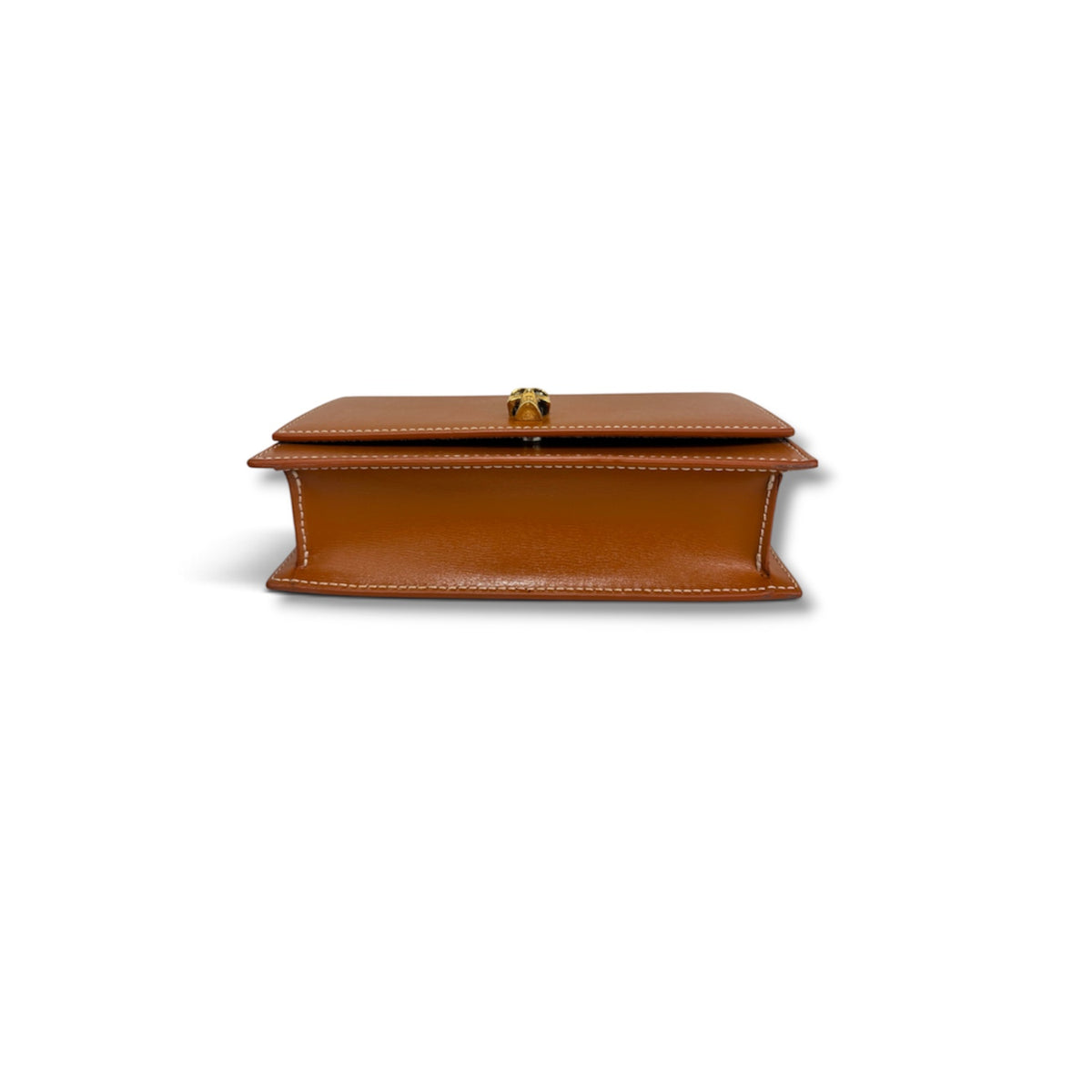 ALEXANDER McQUEEN CHAIN SHOULDER BAG BROWN RANK (A)