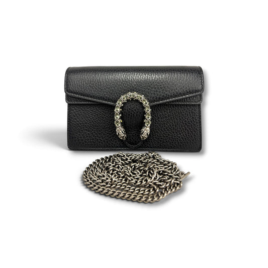 GUCCI MINI BAG DIONYSUS  BLACK 476432-2134 RANK (AB)