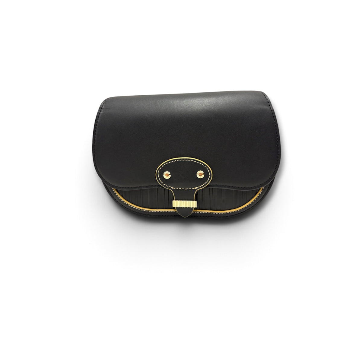 PAUL SMITH SHOULDER BAG BLACK W1A-7989-NBSHAD RANK (A)