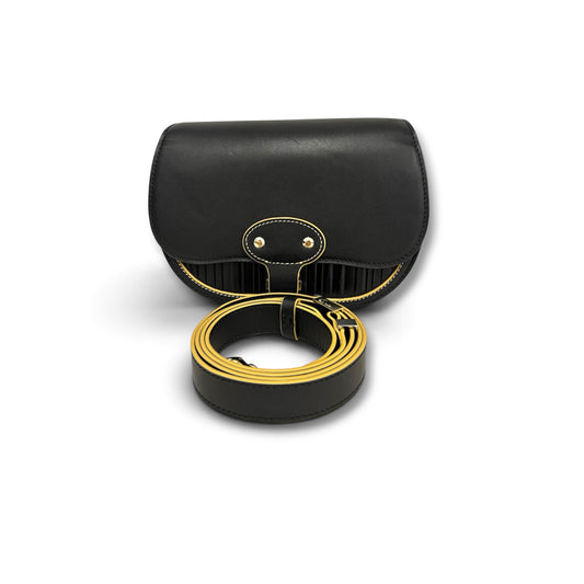 PAUL SMITH SHOULDER BAG BLACK W1A-7989-NBSHAD RANK (A)