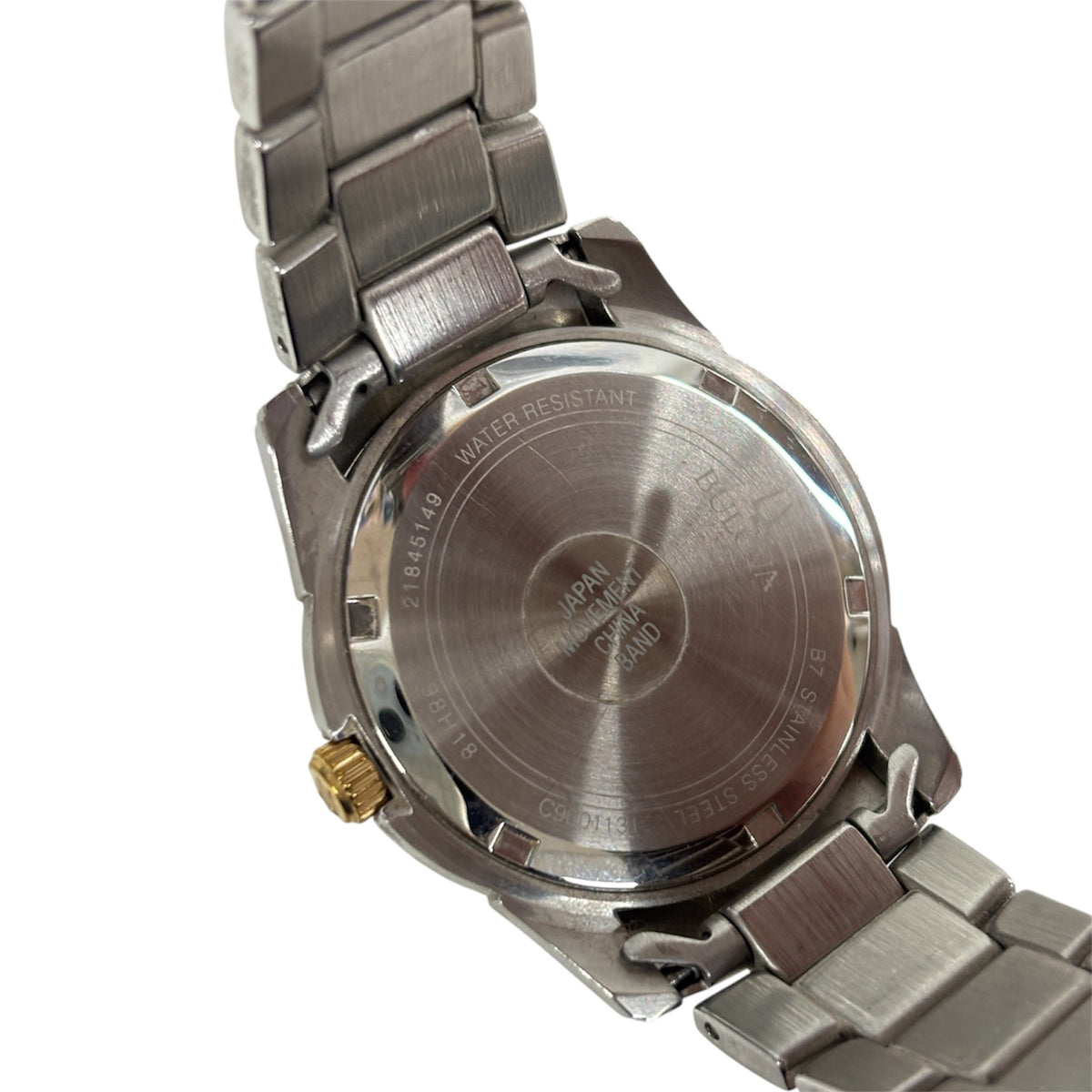 BULOVA TWO-TONE WRIST WATCH 98H18