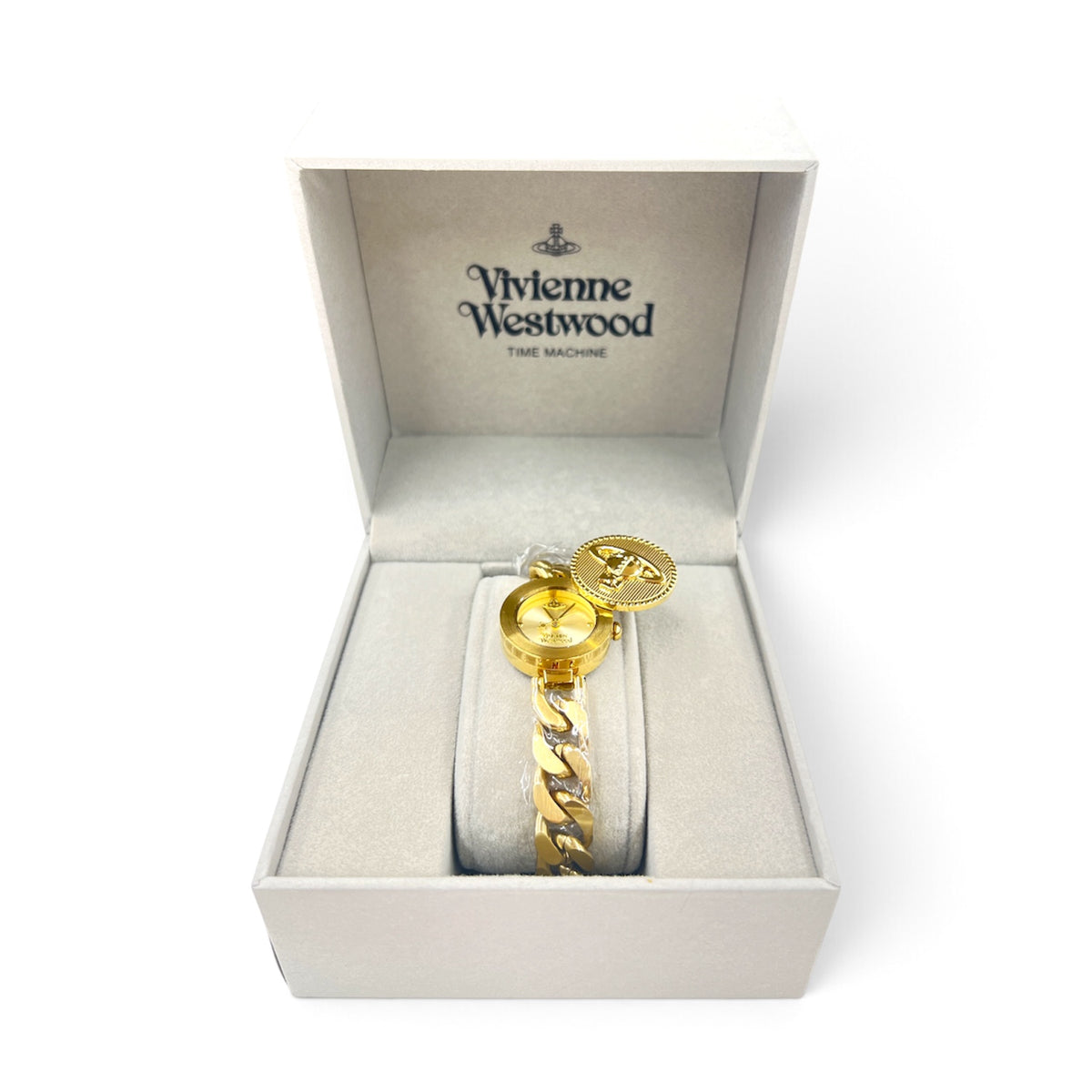 Vivienne Westwood Wrist Watch ORB BOTTON With Box Rank (A)