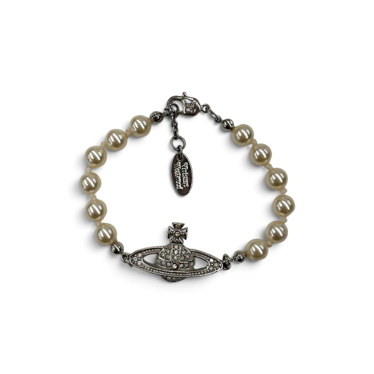 Vivienne Westwood Bracelet Silver Mini Bas Relief Rank (B)