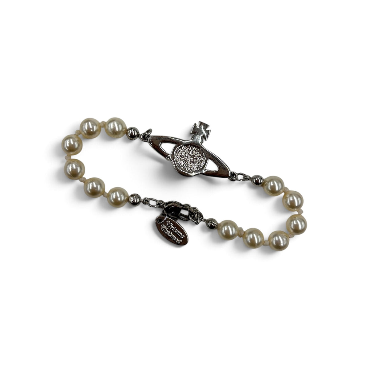 Vivienne Westwood Bracelet Silver Mini Bas Relief Rank (B)