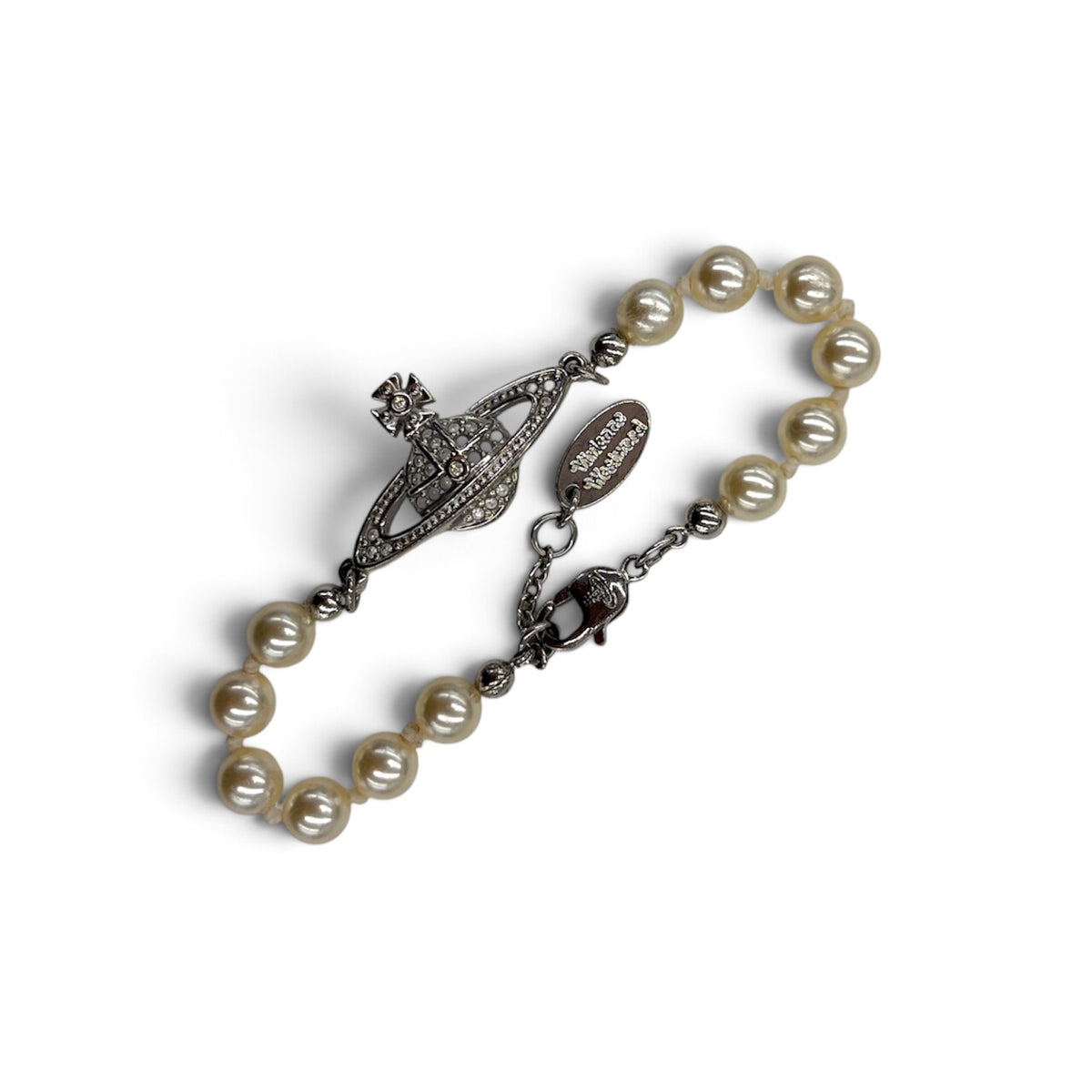 Vivienne Westwood Bracelet Silver Mini Bas Relief Rank (B)