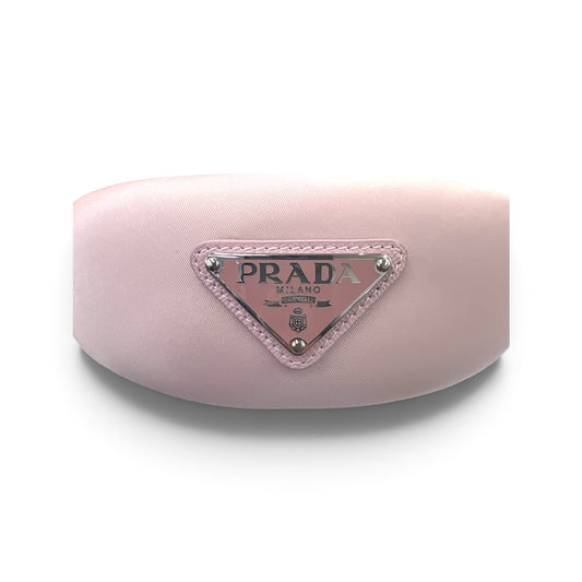 PRADA Hair Band Pink 1IH016 *NFC Rank (B)