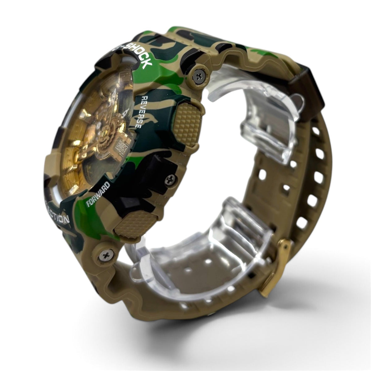 G-SHOCK WRIST WATCH BAPE BYA BATHING APE GA-110APE XXV 25TH