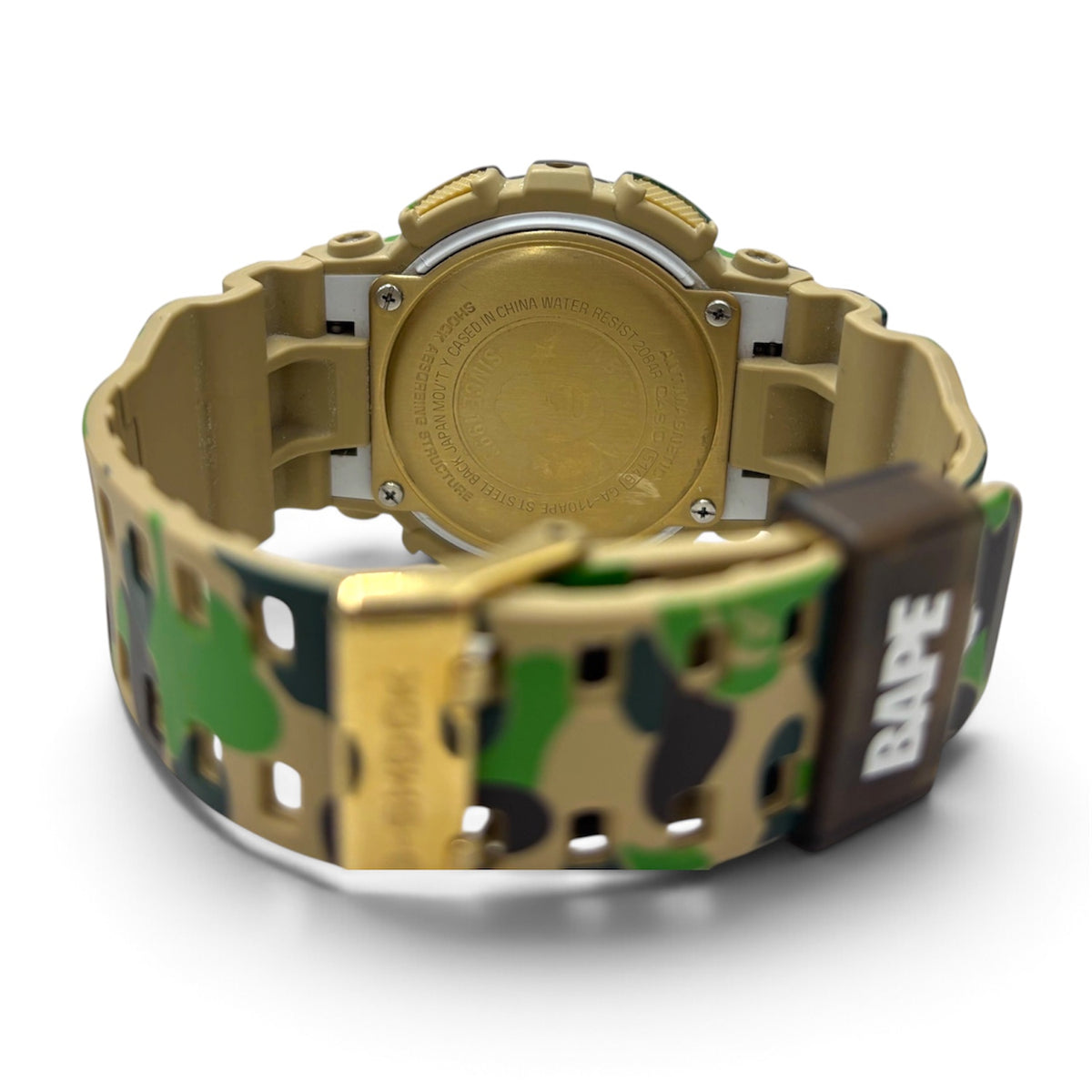 G-SHOCK WRIST WATCH BAPE BYA BATHING APE GA-110APE XXV 25TH