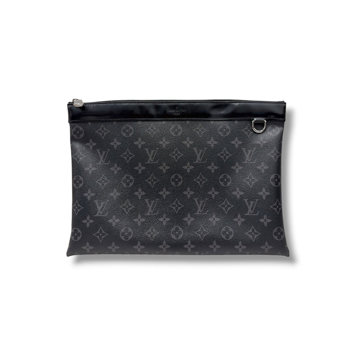 LOUIS VUITTON Clutch Bag Monogram M62291 Black TN4119 Rank (B)