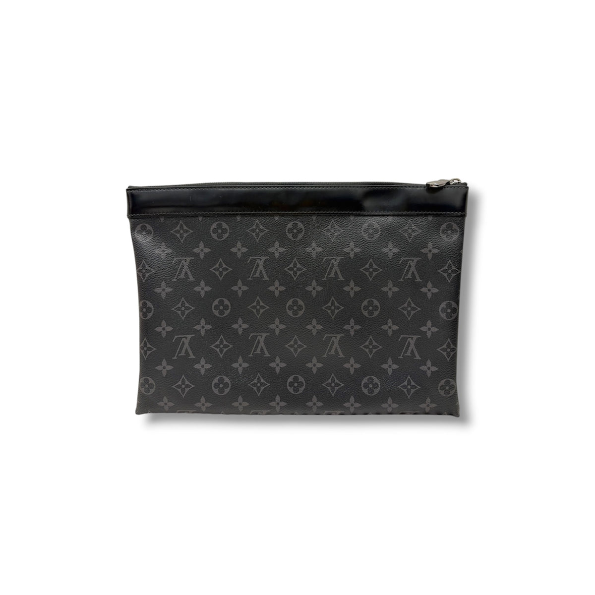 LOUIS VUITTON Clutch Bag Monogram M62291 Black TN4119 Rank (B)