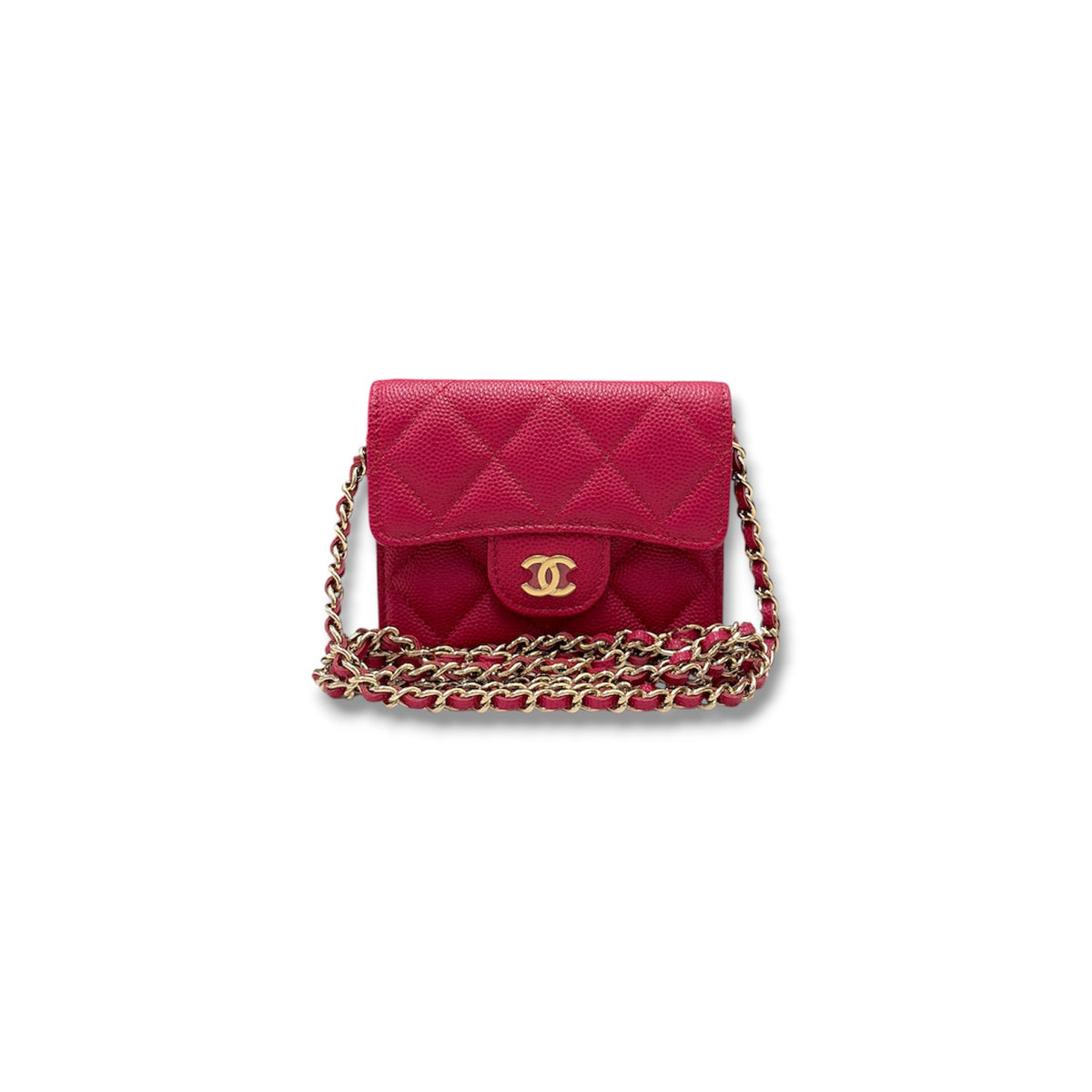 CHANEL mini Shoulder bag 31490775 Pink Rank (B)