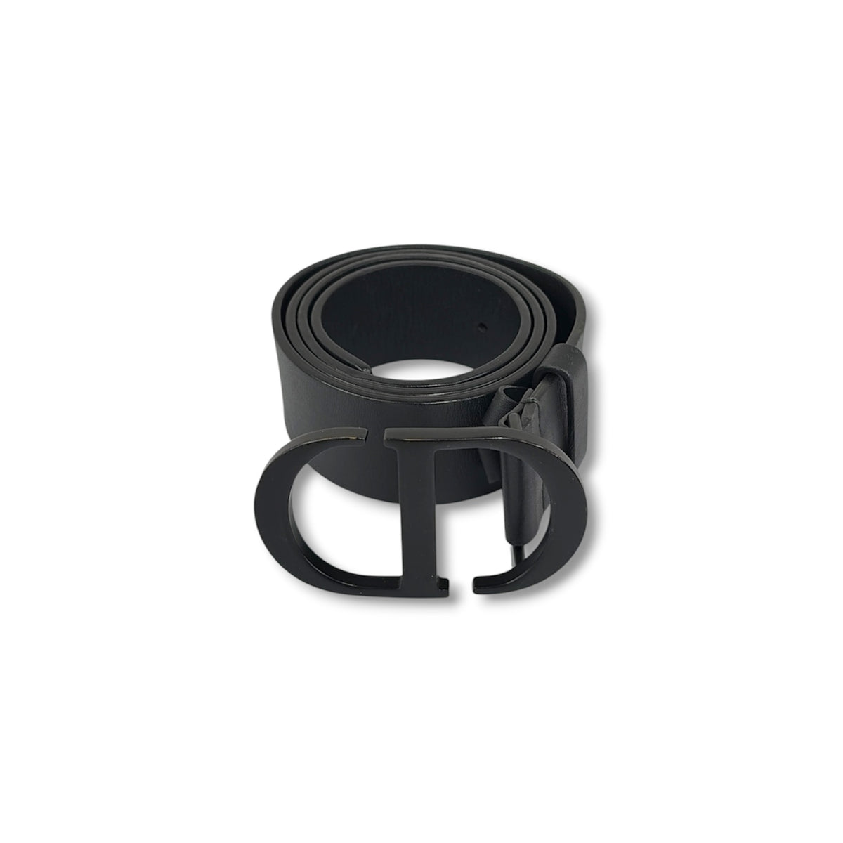 CHRISTIAN DIOR Belt 75 Black 23-MA-0210 *Damage* Rank (B)