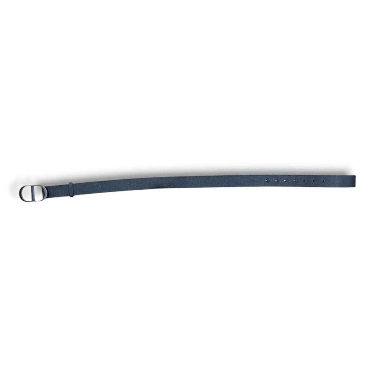 CHRISTIAN DIOR Belt 75 Black 23-MA-0210 *Damage* Rank (B)