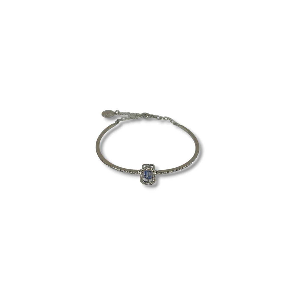 SWAROVSKI Bangle Silver And Blue 5620556 Rank (B)