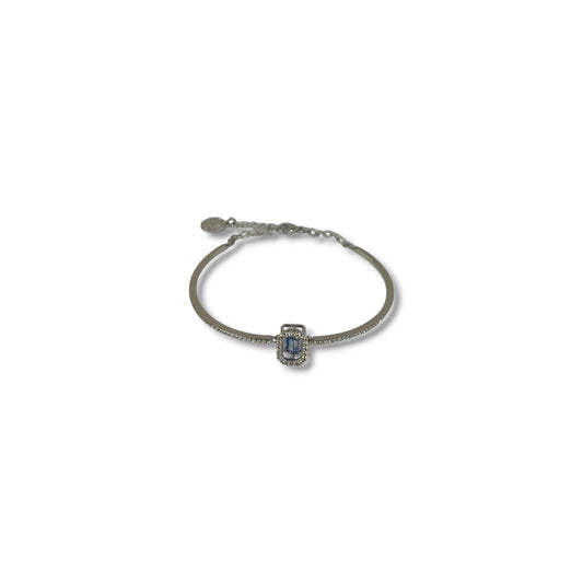 SWAROVSKI Bangle Silver And Blue 5620556 Rank (B)