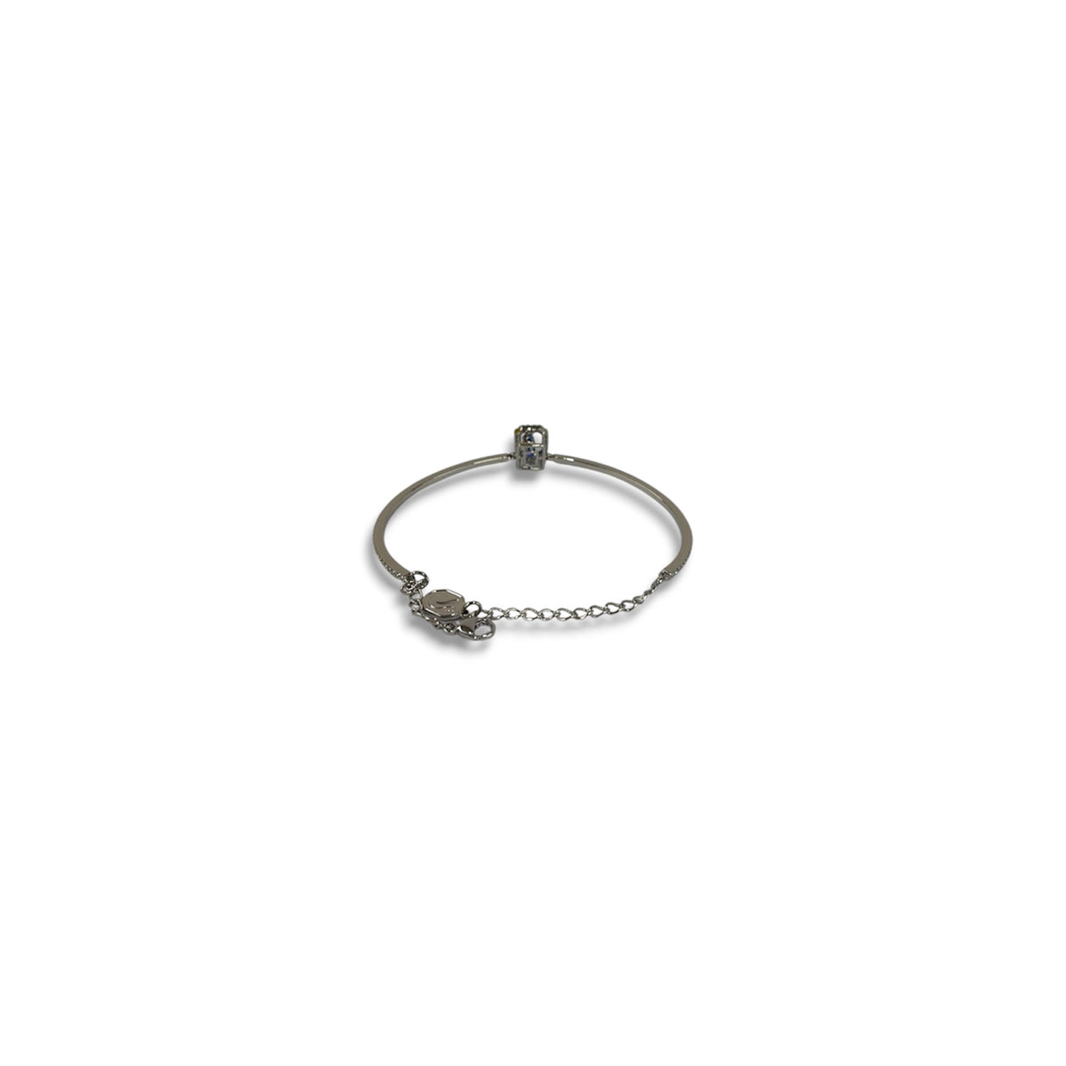 SWAROVSKI Bangle Silver And Blue 5620556 Rank (B)