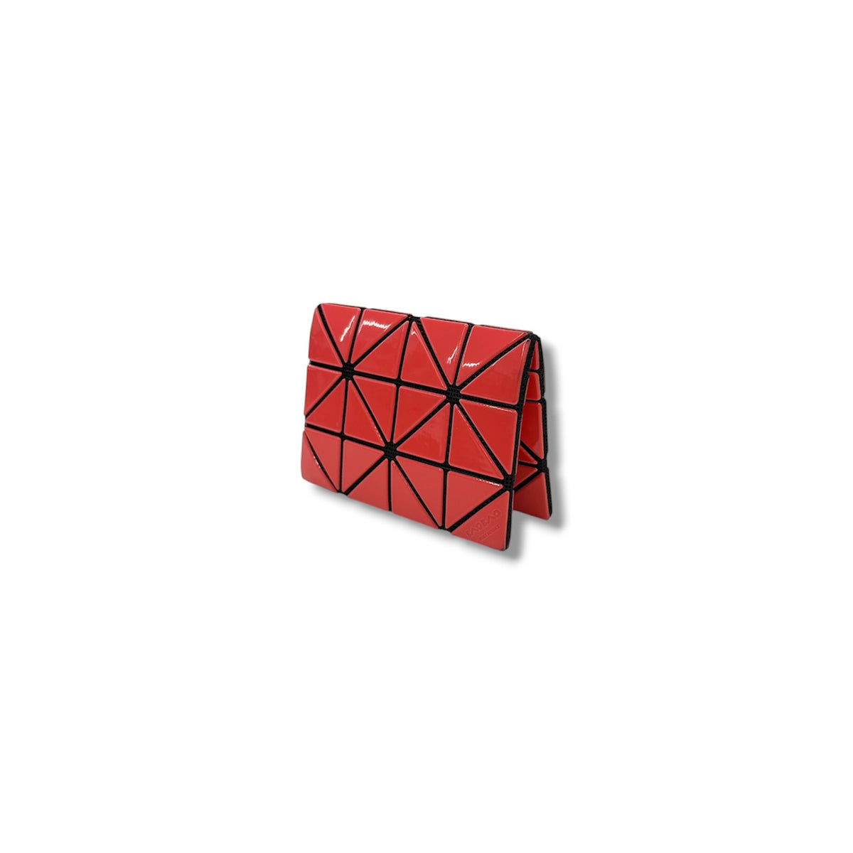 BAO BAO ISSEY MIYAKE Card Case BB08-AG711 Orange Rank (B)