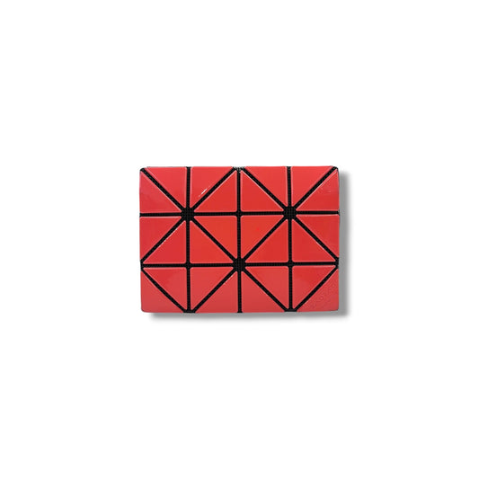 BAO BAO ISSEY MIYAKE Card Case BB08-AG711 Orange Rank (B)