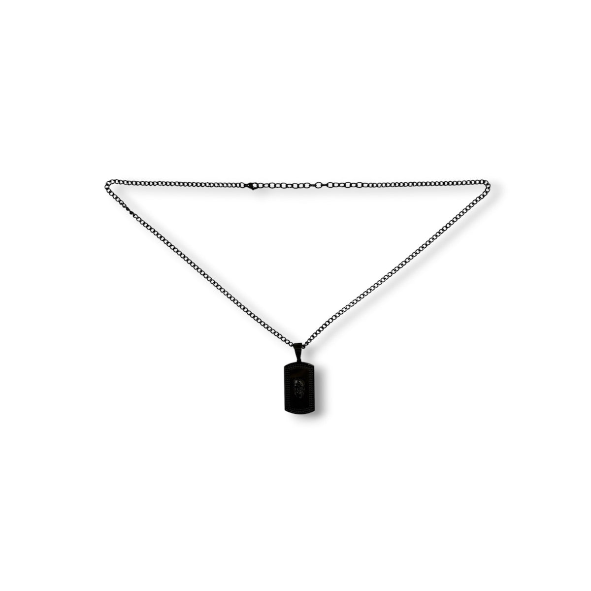 SkeletonHD Necklace Black Coffin Cheaters Black Skul l