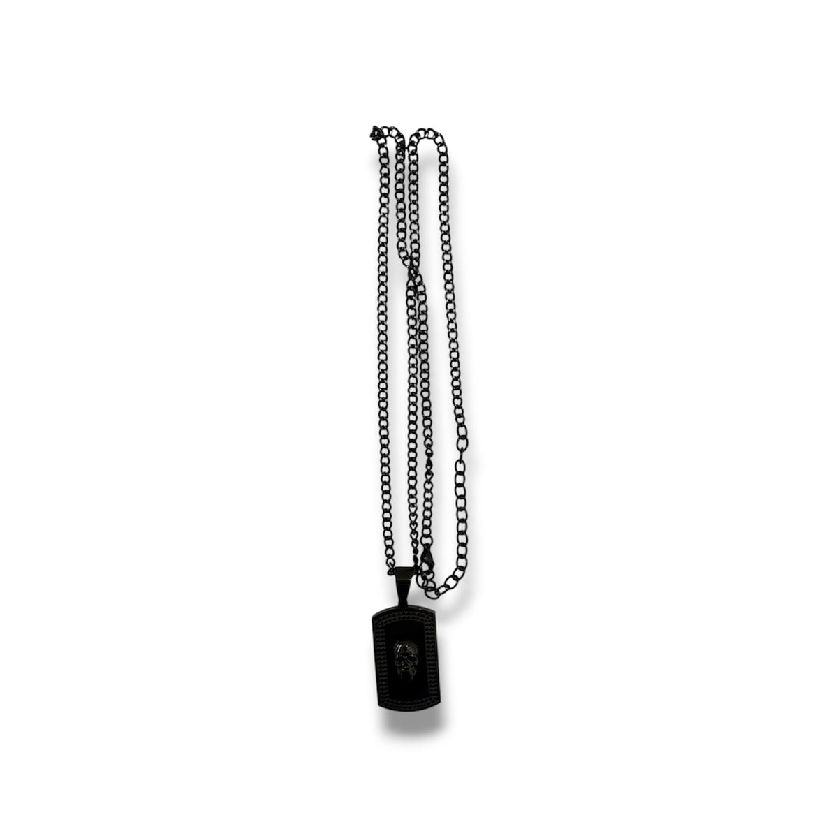 SkeletonHD Necklace Black Coffin Cheaters Black Skul l