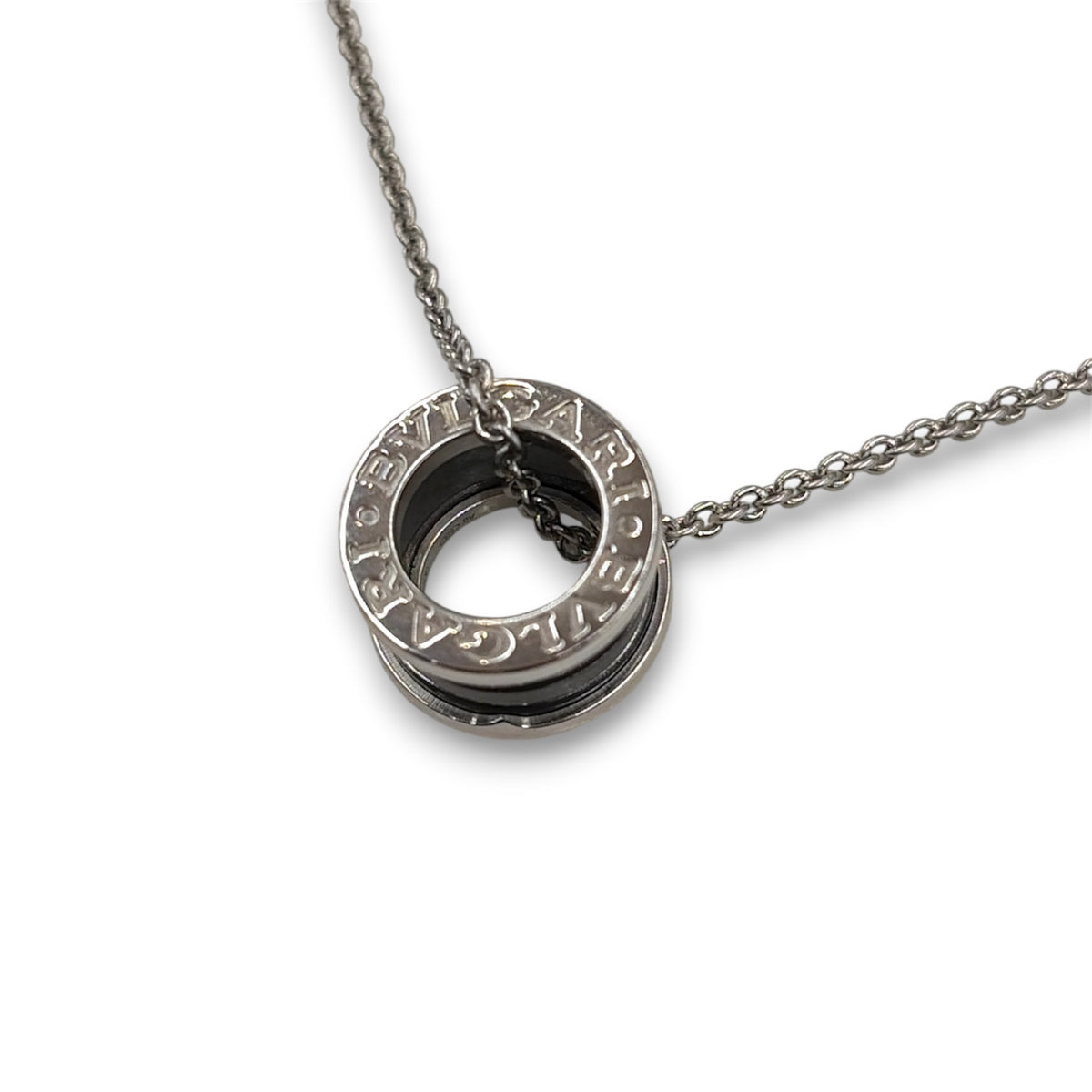 BVLGARI Necklace Silver 349634/2337AL Rank (B)