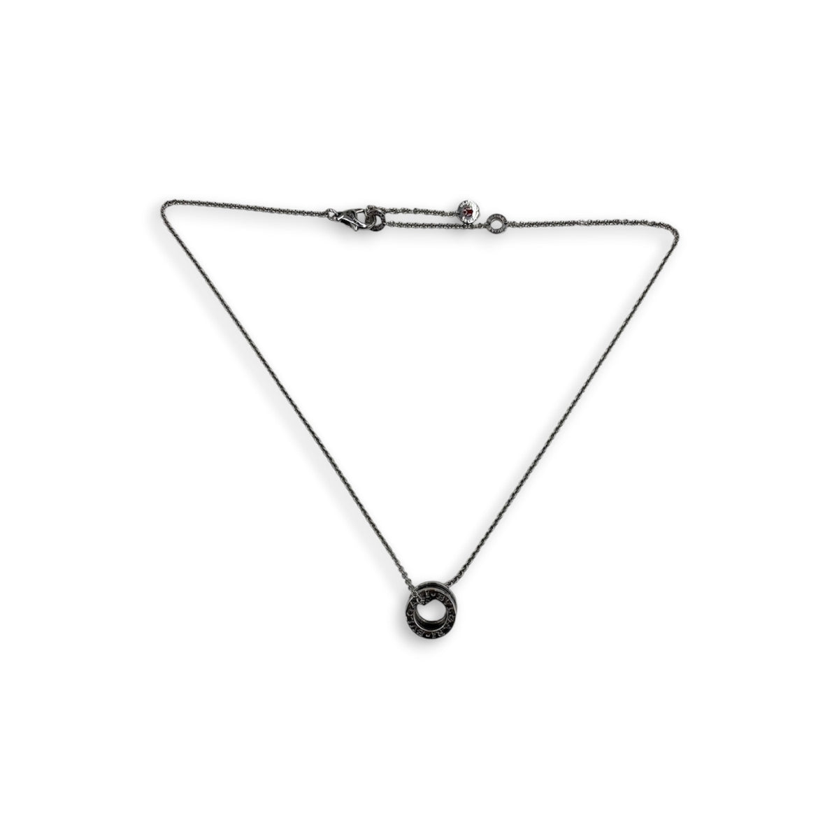 BVLGARI Necklace Silver 349634/2337AL Rank (B)