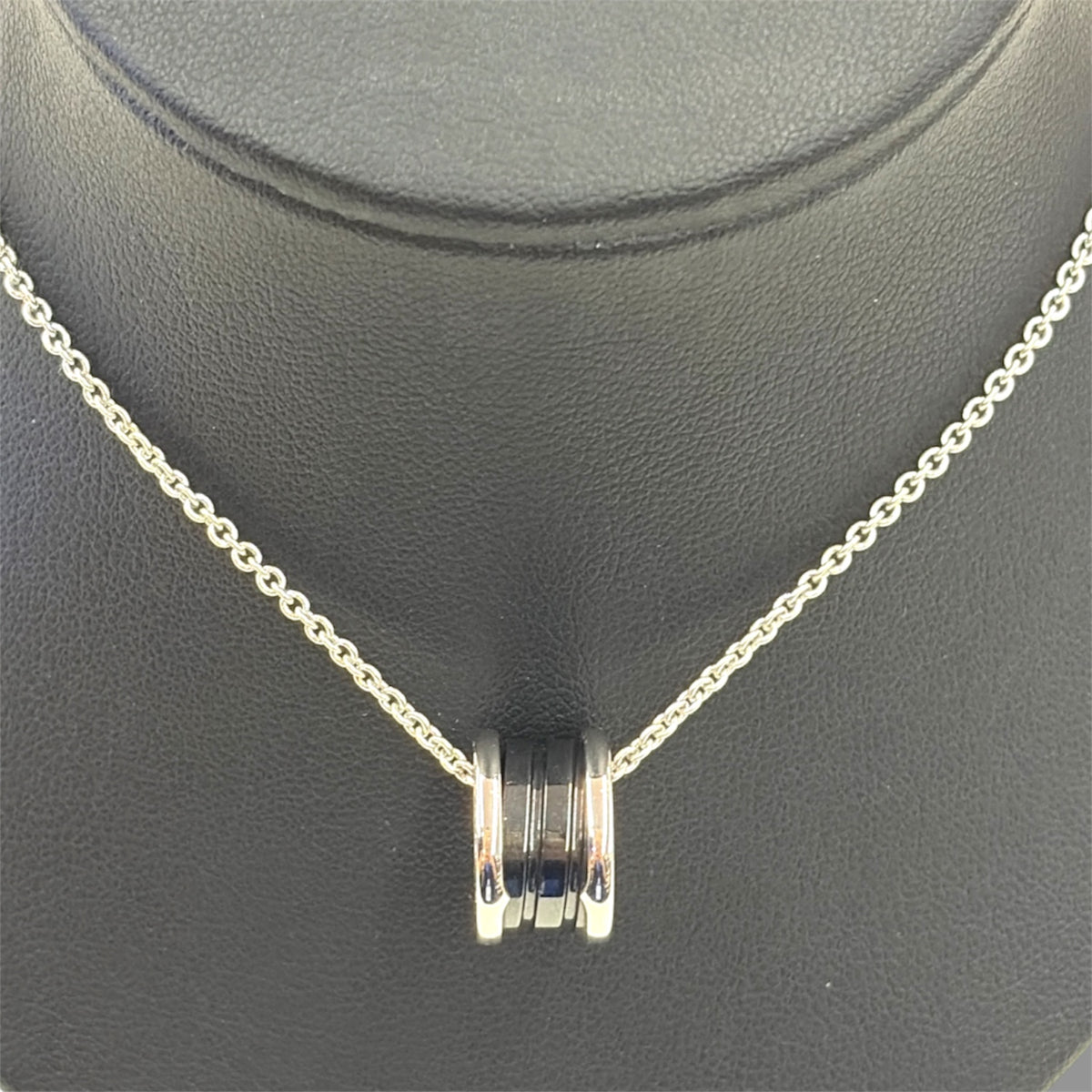 BVLGARI Necklace Silver 349634/2337AL Rank (B)