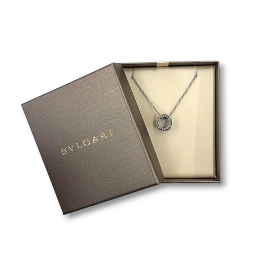 BVLGARI Necklace Silver 349634/2337AL Rank (B)