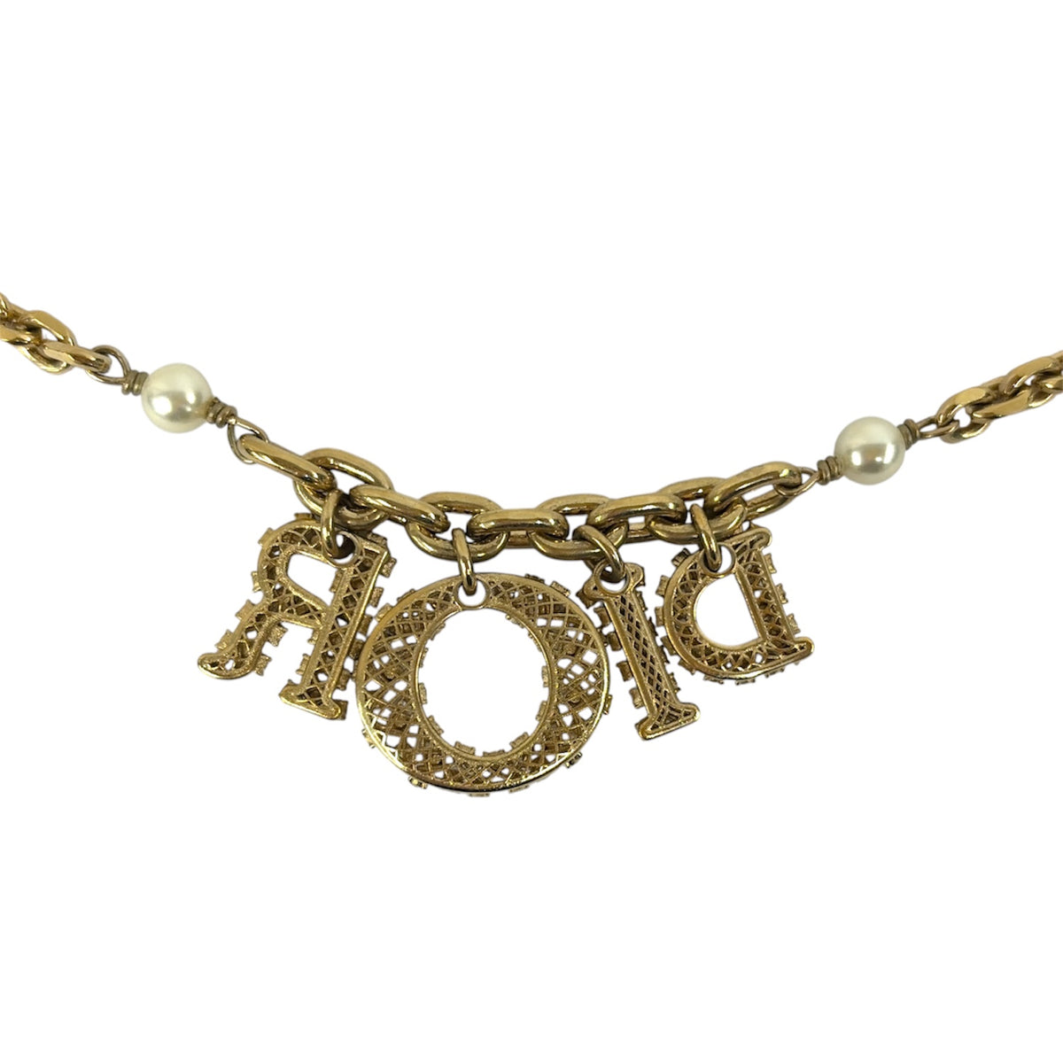 CHRISTIAN DIOR Bracelet Gold Lady Dior / B1745 W0MCY03SU Rank (B)