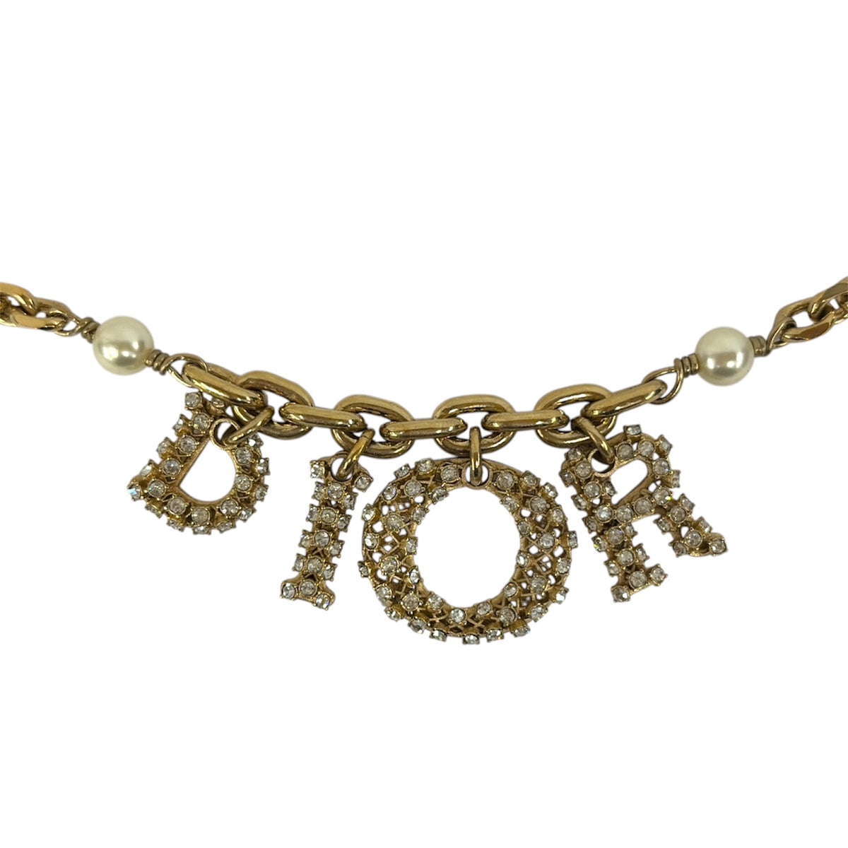 CHRISTIAN DIOR Bracelet Gold Lady Dior / B1745 W0MCY03SU Rank (B)