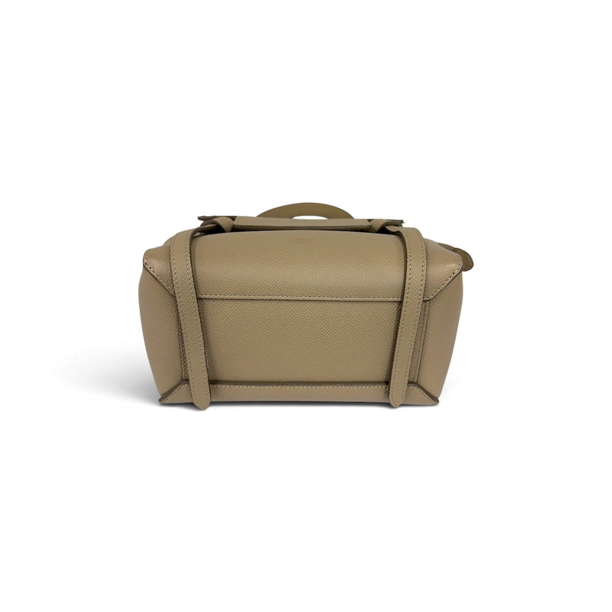 CELINE 2WAY Bag Nano Belt Bag Beige U-AT-0188 Rank (B)