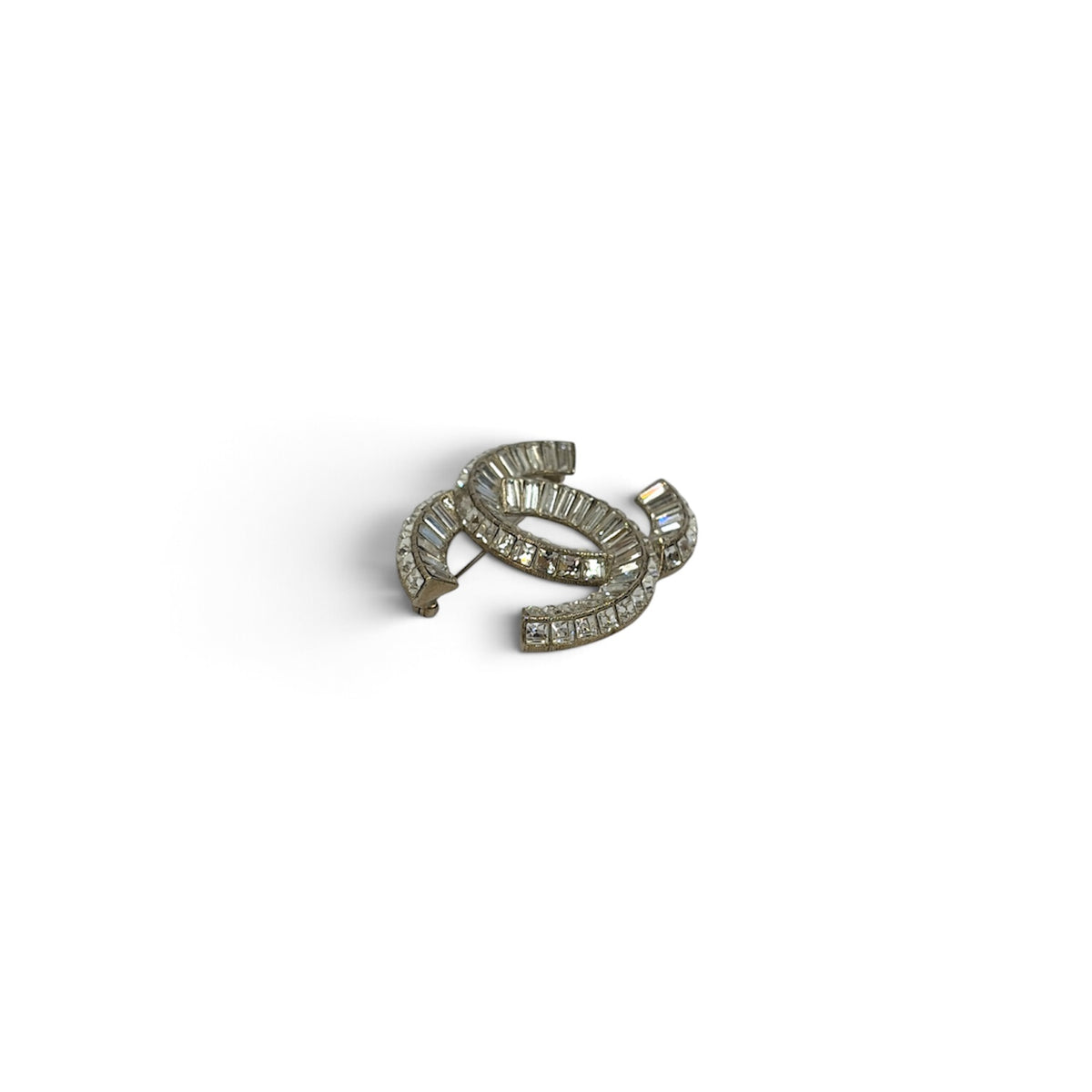 CHANEL Brooch Silver A63085/A15V Rank (B)
