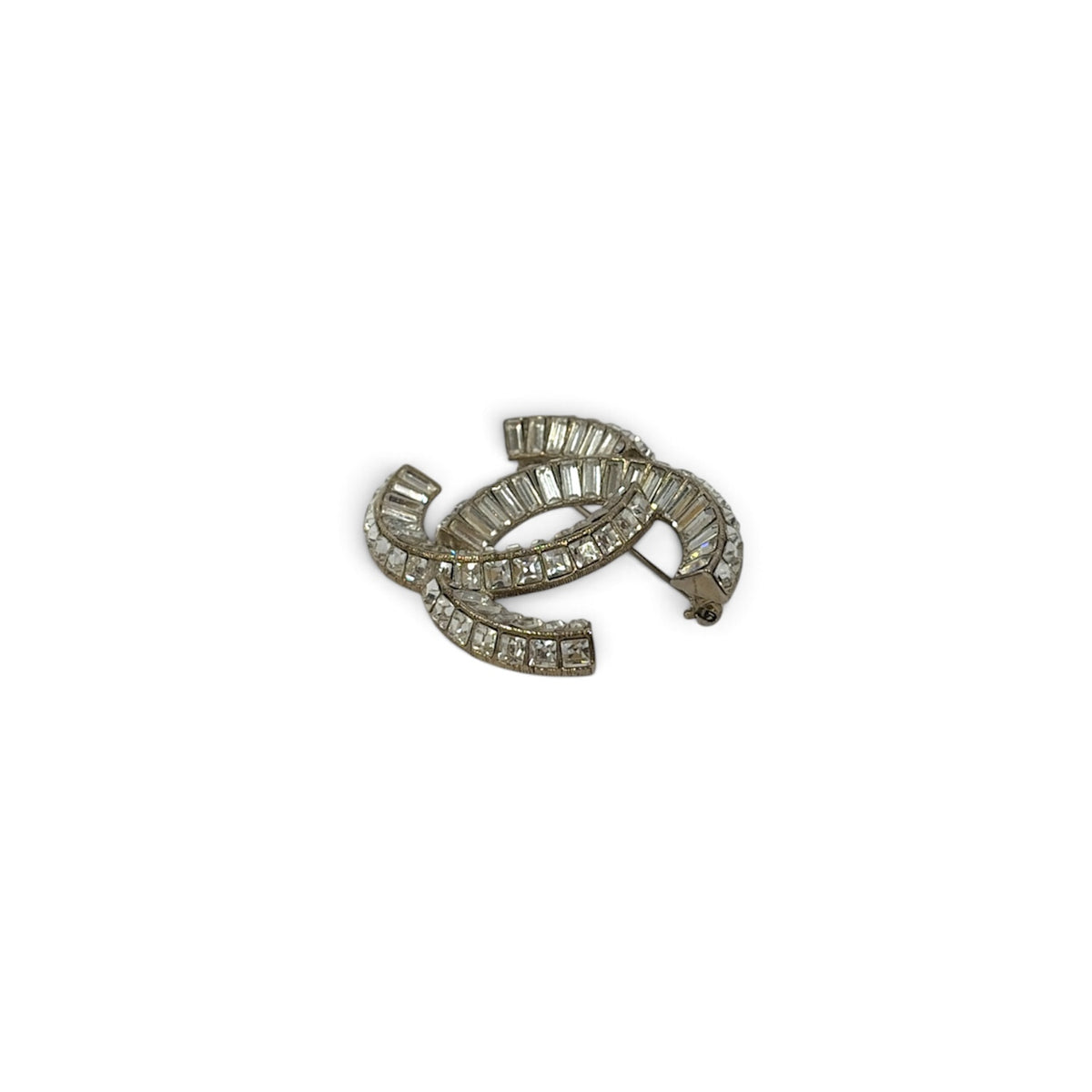 CHANEL Brooch Silver A63085/A15V Rank (B)