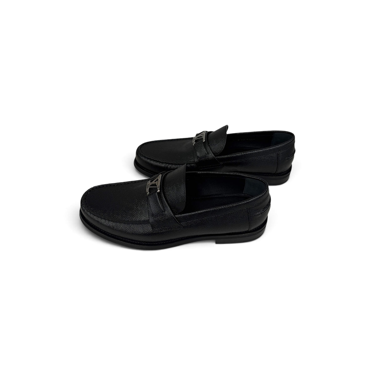 LOUIS VUITTON shoes SIZE 40 Lady's Black Rank (A)