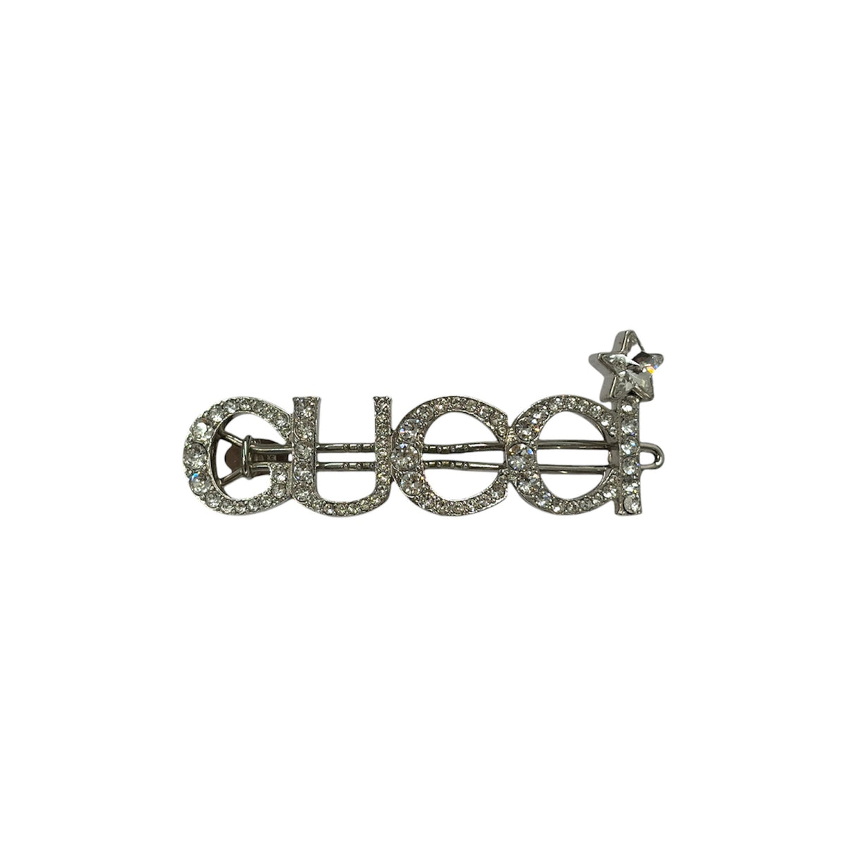 GUCCI Hair Accessories Silver 729104 Rank (B)