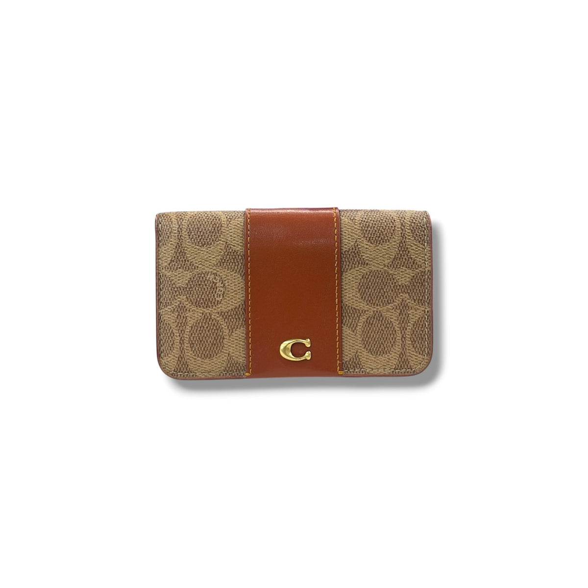 COCAH WALLET CR542 BROWN *STAIN RANK (B)