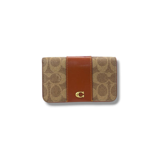 COCAH WALLET CR542 BROWN *STAIN RANK (B)