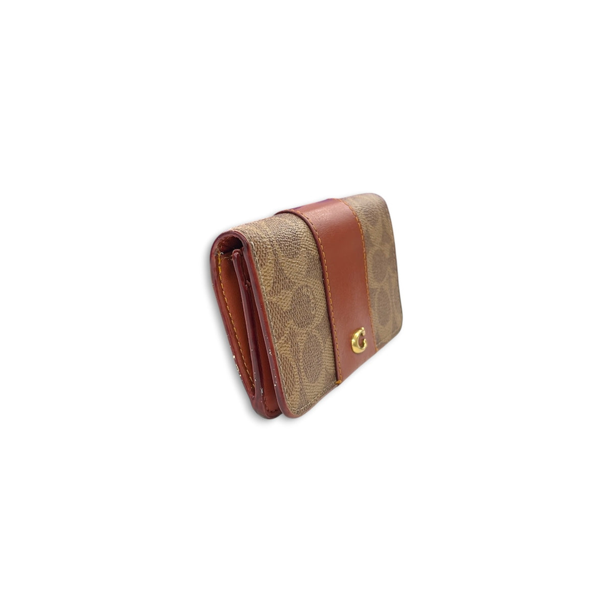 COCAH WALLET CR542 BROWN *STAIN RANK (B)
