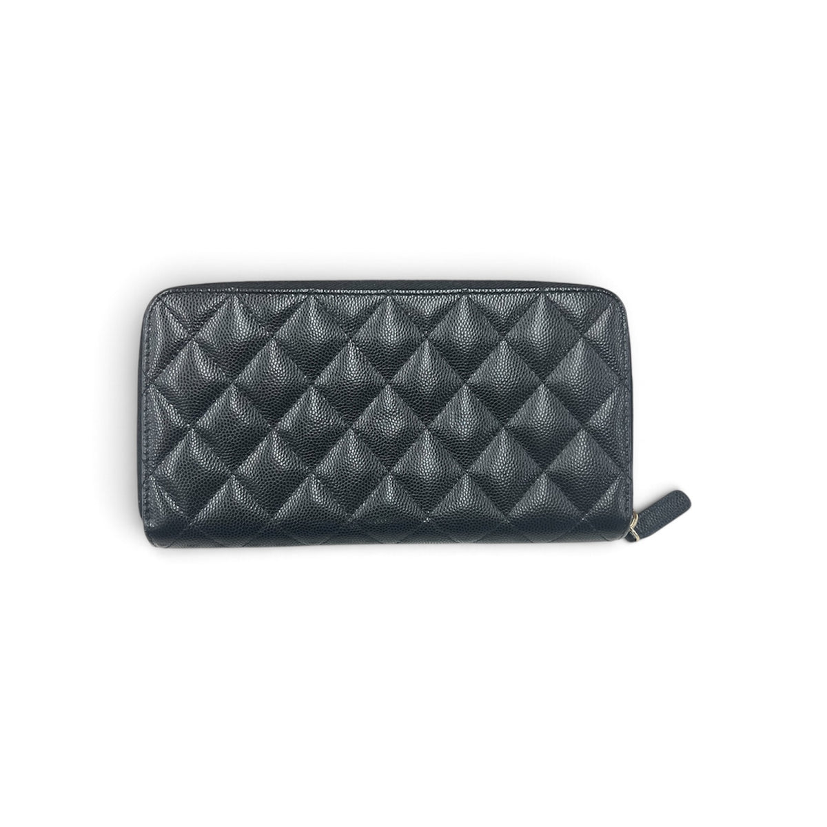 CHANEL Long Wallet  Black Scratch N391HUTS Rank (AB)