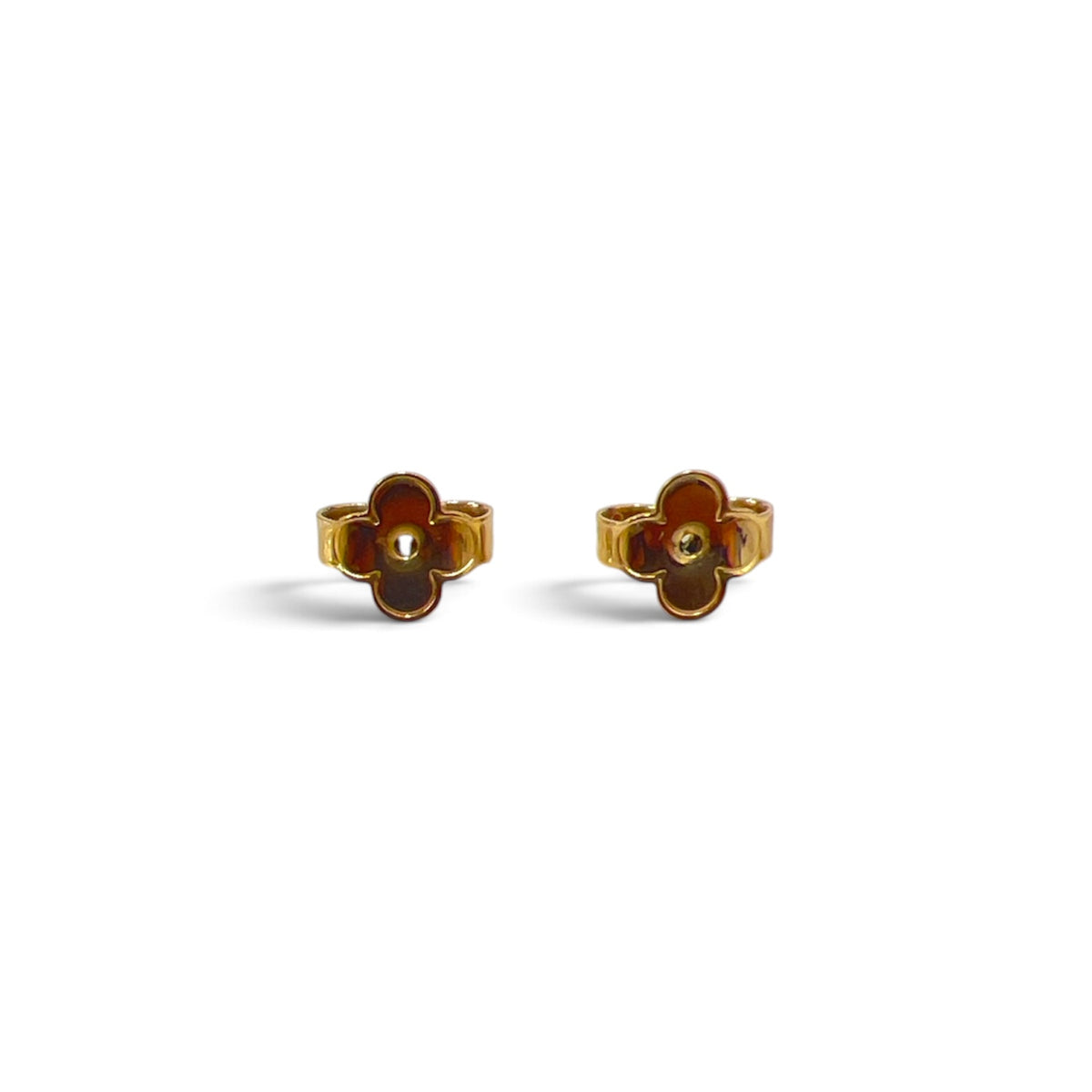LOUIS VUITTON Earring  Gold  M00610 VA1252  Rank (B)