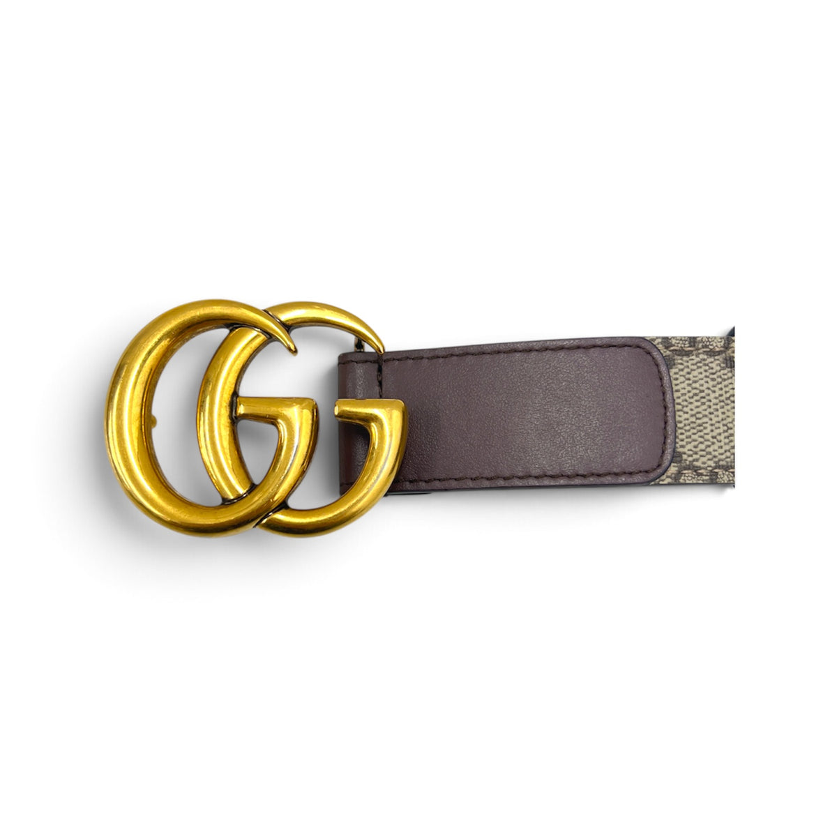 GUCCI Belt Brown 625839 Rank (B)