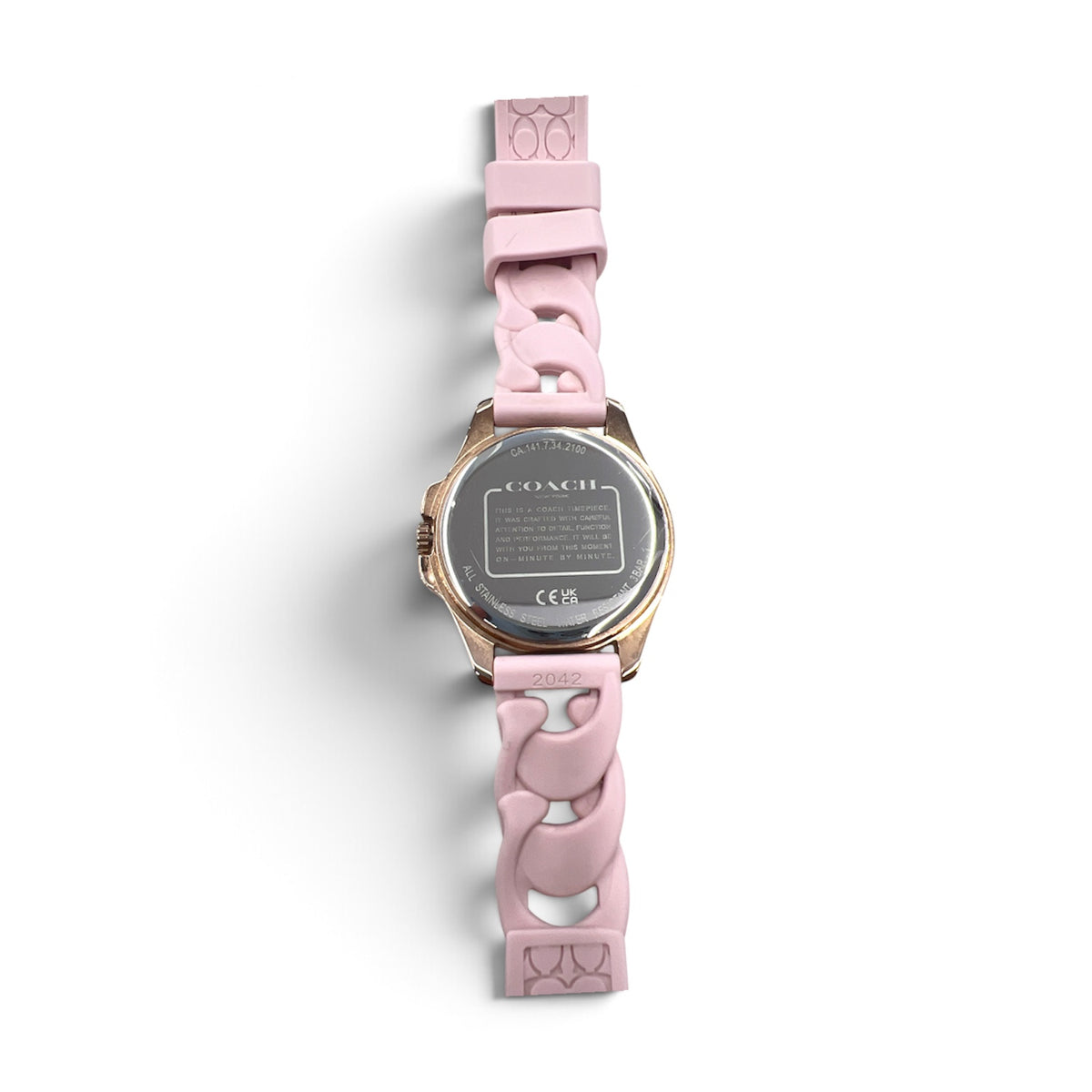 COACH Wrist Watch CA. 141. 7. 34. 2100 Pink Rank (B)