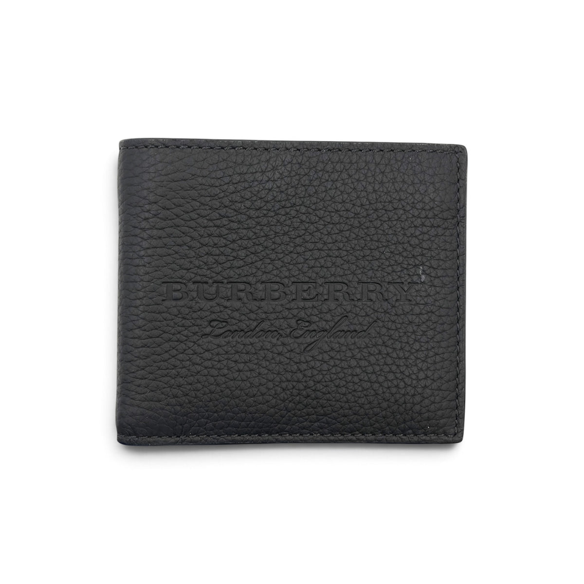 BURBERRY Wallet Black ROPELFI071SEB *Stain* Rank (B)