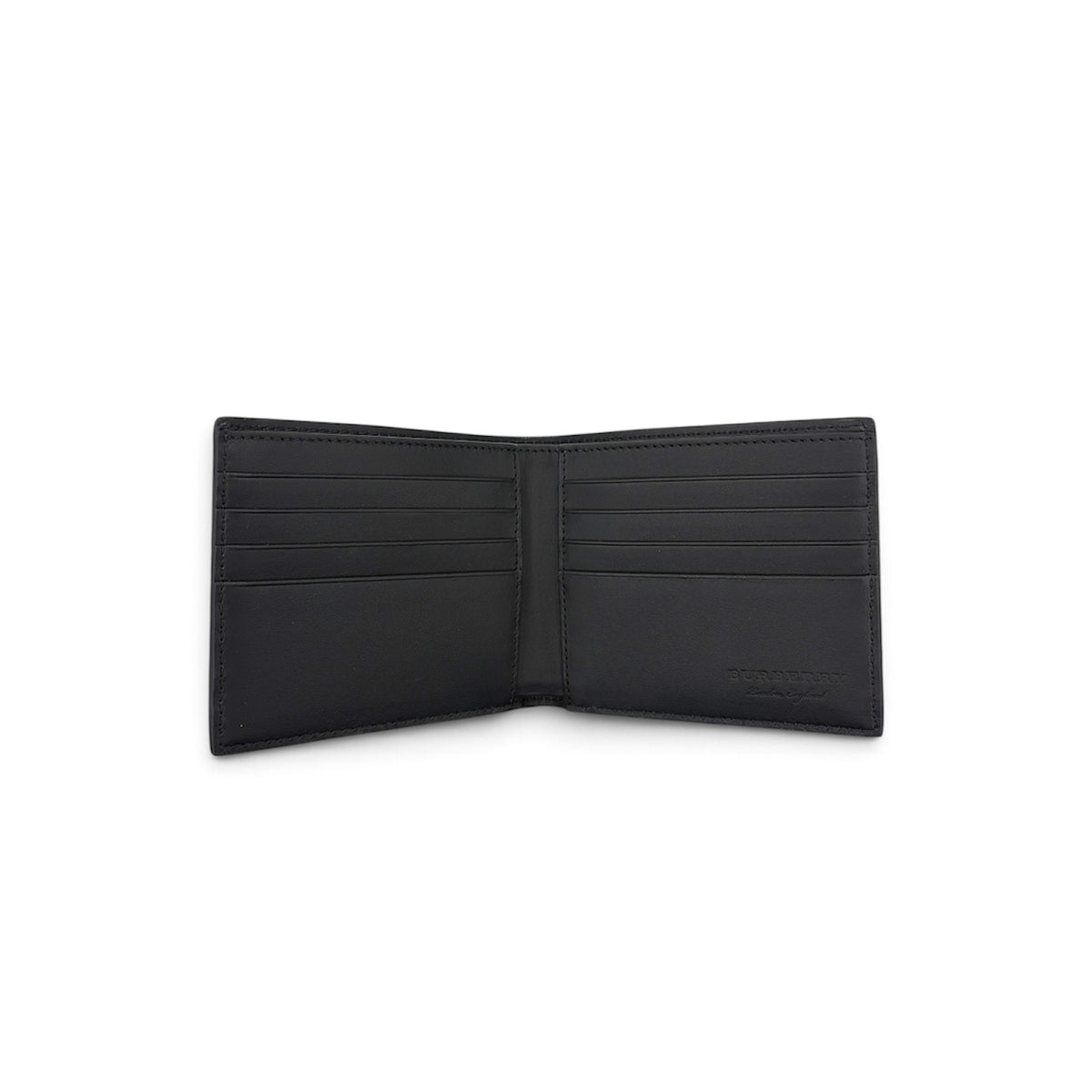 BURBERRY Wallet Black ROPELFI071SEB *Stain* Rank (B)