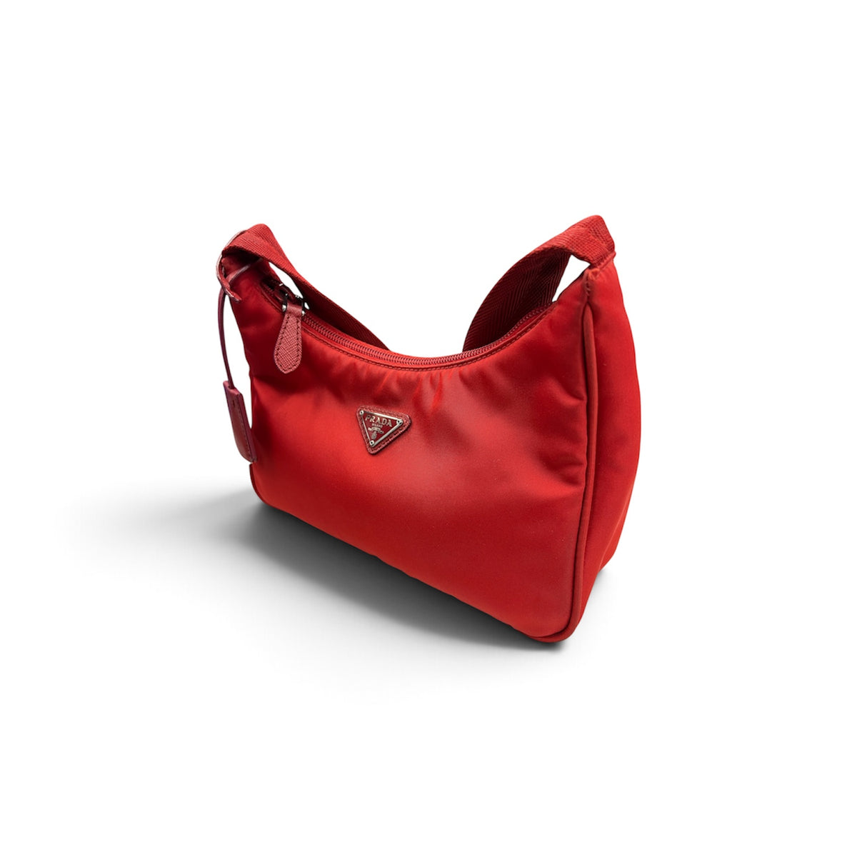 PRADA Shoulder Bag RE- Edition 2000 Red Stain 272 RFID Rank (B)