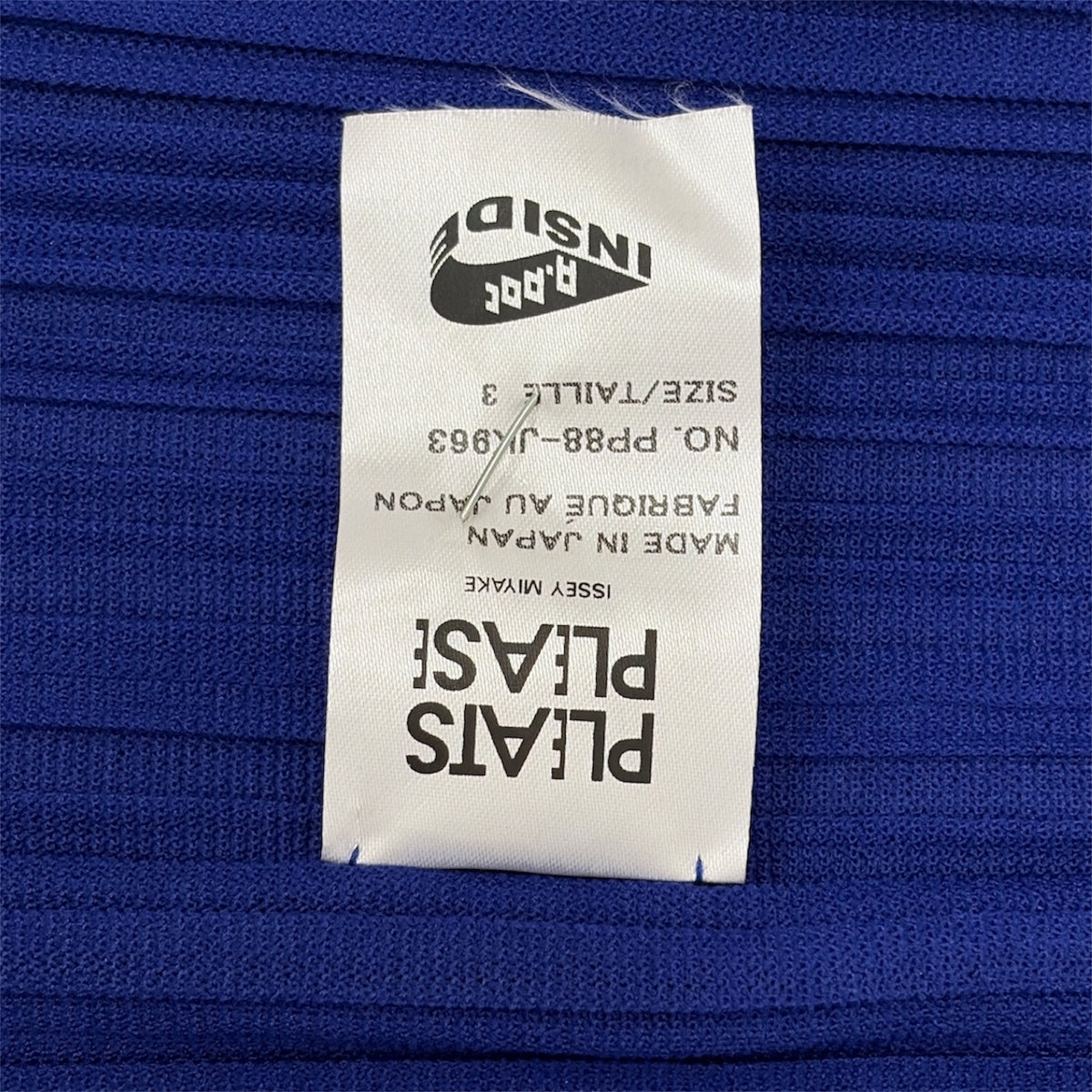 PLEATS PLEASE Cut And Sewn Lady's Navy PP88-JK963 Rank (B)