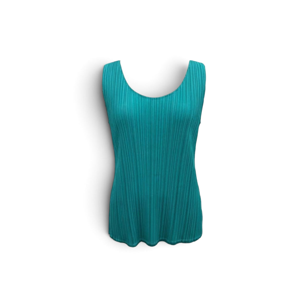 PLEATS PLEASE Tank Top 04 Lady's Green PP66-JK907 Rank(B)