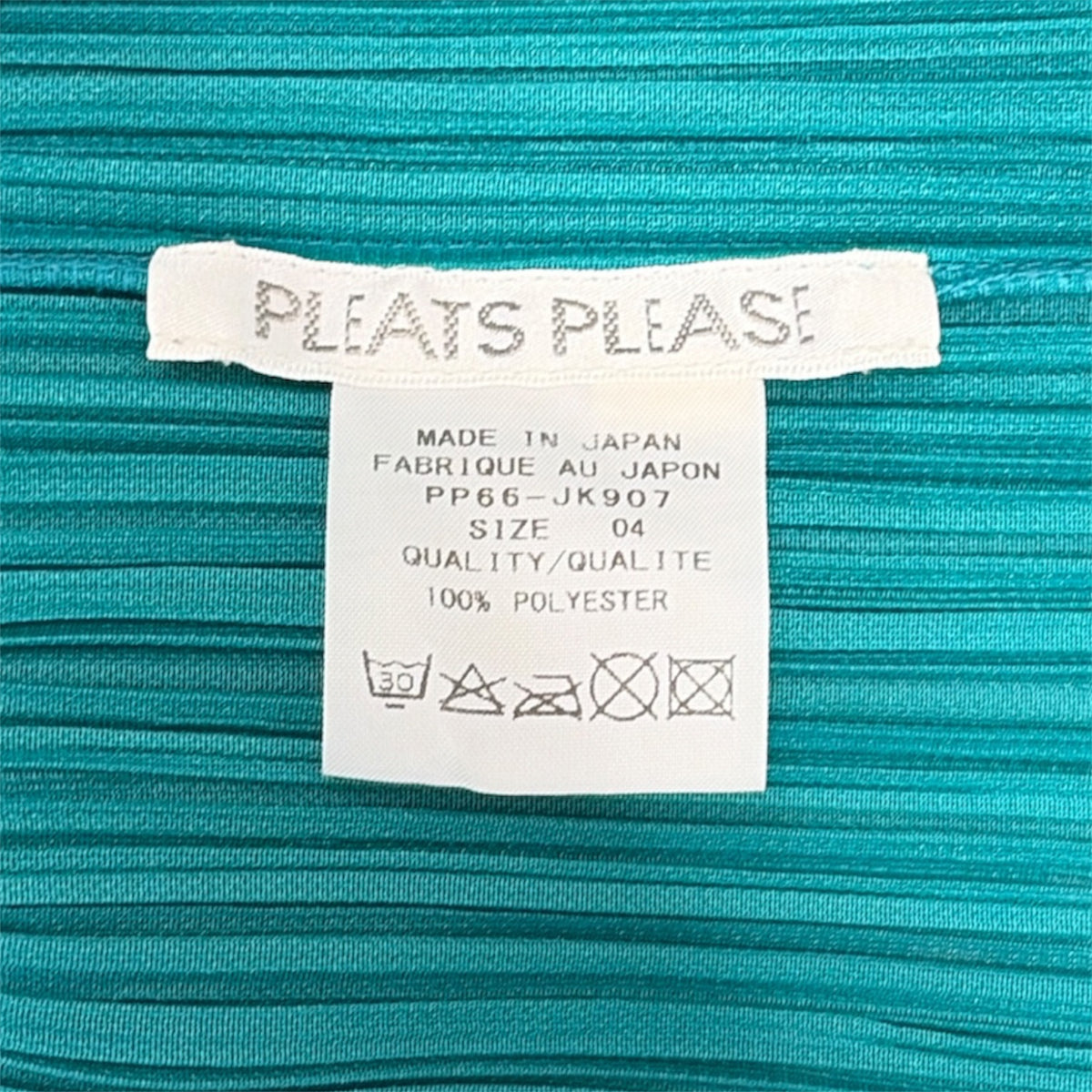 PLEATS PLEASE Tank Top 04 Lady's Green PP66-JK907 Rank(B)