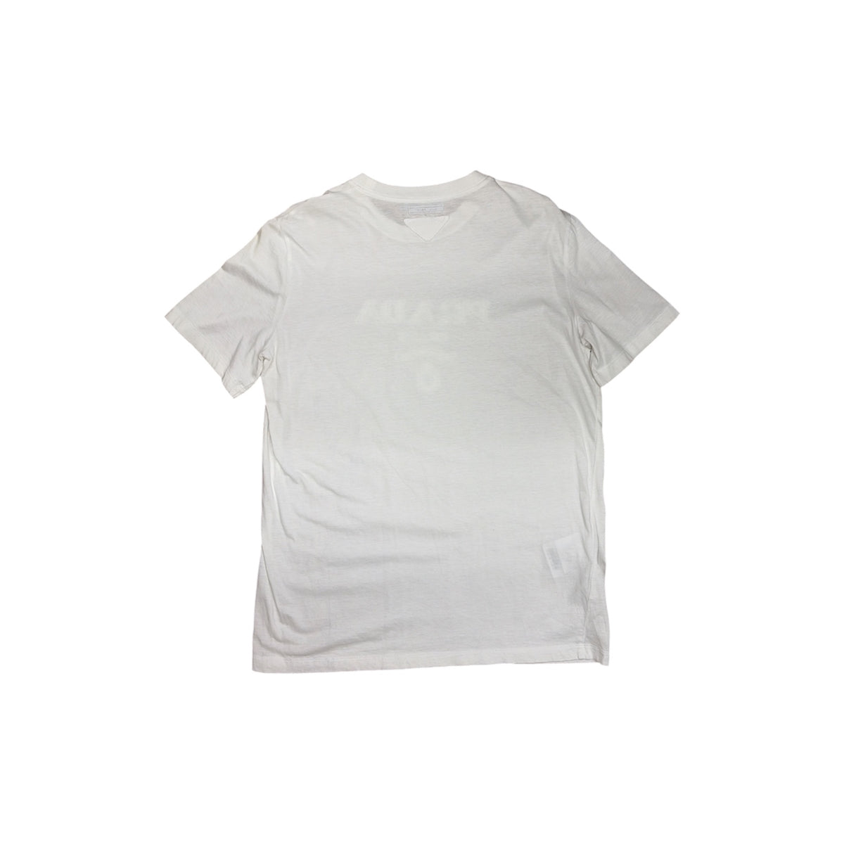 PRADA T-shirt SIZE M Lady's White 35838R *NFC* Rank (B)